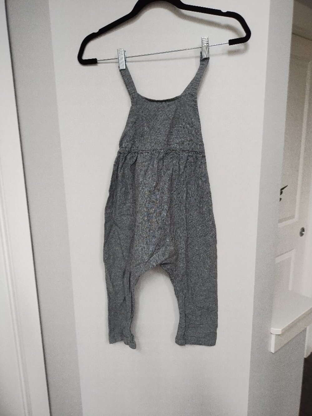 Unisex Nest + Nuture Romper with adjustable straps